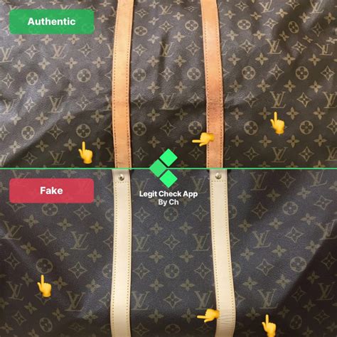 louis vuitton knockoff vs real|louis vuitton legit check.